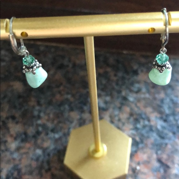 Marie Chavez Turquoise Drop Earrings - Picture 2 of 12